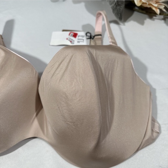 NWT $74 Chantelle Intimates [ 38DD US ] Invisible Demi T-Shirt Bra‎ Nude - Picture 5 of 11